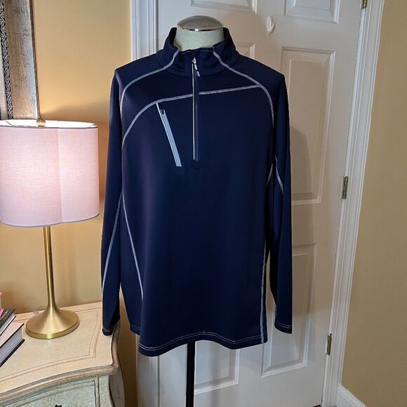 NWOT Men's Sunice Alexander Superlite FX Stretch Half Zip Pullover Shirt XXL 2XL - Picture 2 of 6